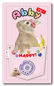 犬のペット名刺