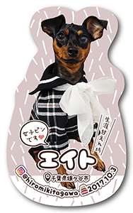 犬のペット名刺