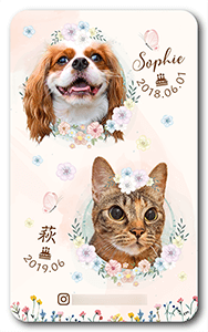 犬のペット名刺