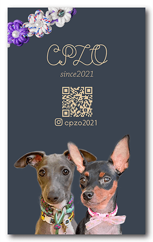 ペット名刺の表面画像