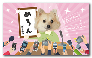 犬のペット名刺