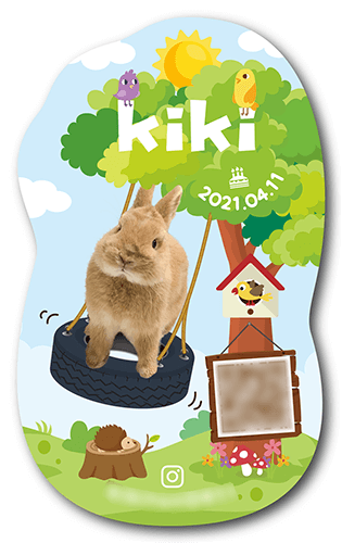 ペット名刺の表面画像