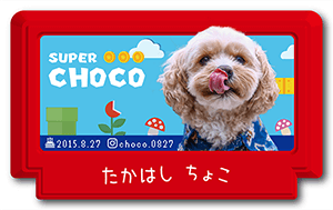 犬のペット名刺