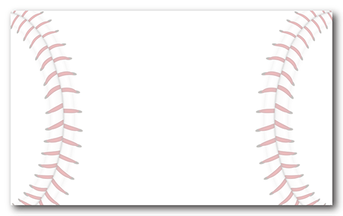 長方形ペット名刺の裏面画像