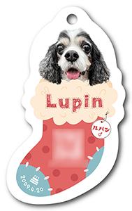 犬のペット名刺