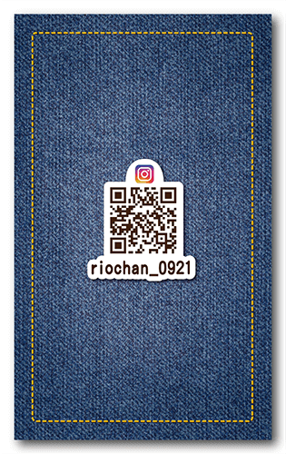 ペット名刺の裏面画像