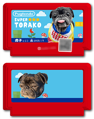 犬のペット名刺