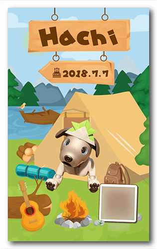 ペット名刺画像