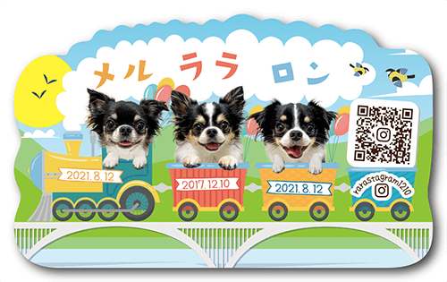 ペット名刺画像