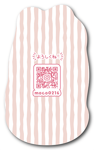 ペット名刺の裏面画像